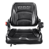 Automotive Parts: VEVOR Universal Forklift Seat, Fold Down Tractor Seat with Adjustable Angle Back, Micro Switch and Retractable Seatbelt, 16-34 cm Slot Forklift Seat for Tractor Loader Excavator