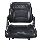 Automotive Parts: VEVOR Universal Forklift Seat, Fold Down Tractor Seat with Adjustable Angle Back and Micro Switch, 16-34 cm Extended Slot Comfortable Forklift Seat for Tractor Loader Excavator