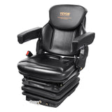 Automotive Parts: VEVOR Universal Forklift Seat Adjustable Tractor Seat with Seatbelt Armrests