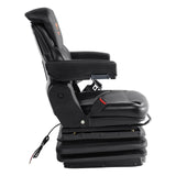 Automotive Parts: VEVOR Universal Forklift Seat Adjustable Tractor Seat with Seatbelt Armrests