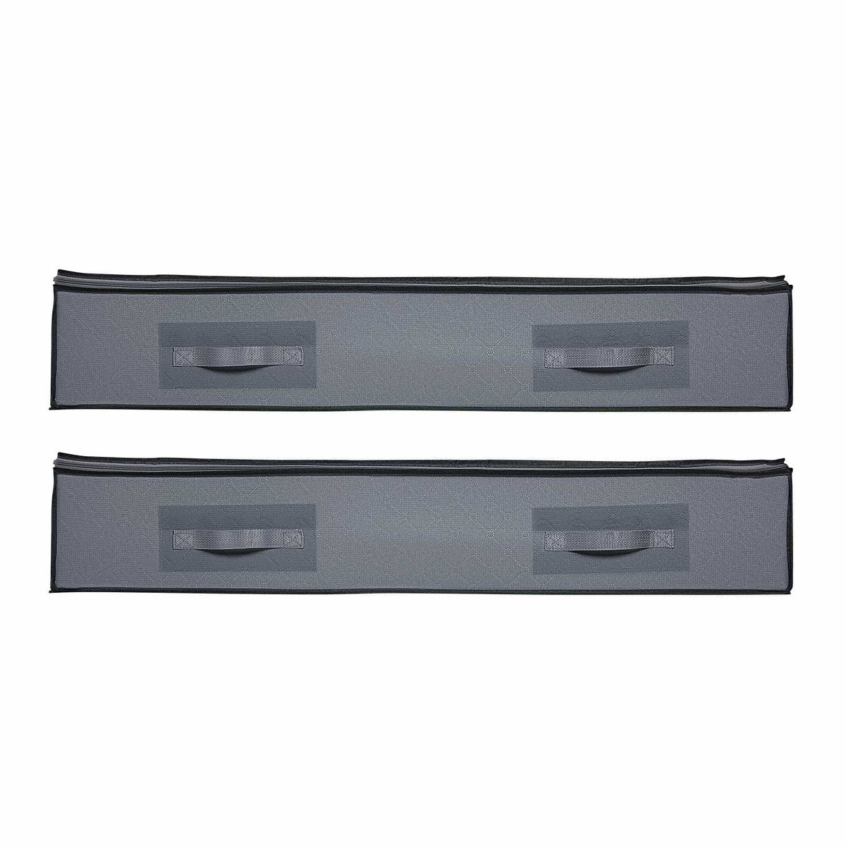 Under Bed Storage with Clear Lids, 996 x 500 x 180 mm, 90L Large Underbed Clothes Storage Containers, Low Profile Under Bed Drawer Shoe Organizer Bins Box for Blanket Shoe Bedroom, 6 Pack