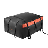 Automotive Decor: VEVOR Car Rooftop Cargo Carrier Bag, 20 Cubic Feet Roof Cargo Carrier, Heavy Duty 840D PVC 100% Waterproof Car Roof Luggage Bag for All Vehicle with/without Rack- with Lock, Anti-Slip Mat, 6 Door Hook