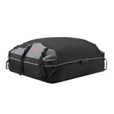 Cross Bar: VEVOR Car Rooftop Cargo Carrier Bag, 21 Cubic Feet Cargo Carrier for Car Roof, 100% Waterproof 900D Oxford Cloth Roof Luggage Bag for All Vehicle with/without Rack- with Lock, Non-Slip Mat, Door Hooks
