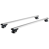 Cross Bar: VEVOR Roof Rack Cross Bars, Aluminum Roof Rack Crossbars, Fit Raised Side Rail with Gap, 90 kg Load Capacity, Adjustable Crossbars with Locks, for SUVs, Sedans, and Vans