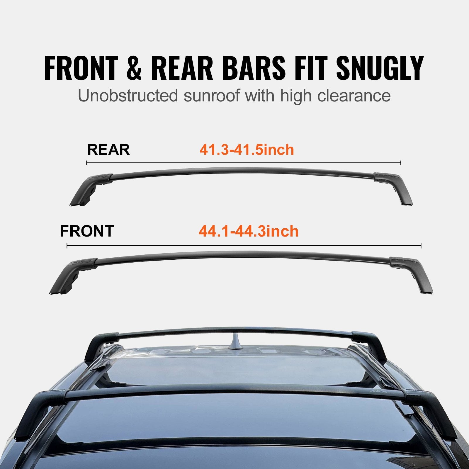 Cross Bar: VEVOR Roof Rack Cross Bars, Compatible with Toyota RAV4 2020-2023, 160lbs Load Capacity, Aluminum Anti-Rust Crossbars with Locks, Rooftop Cargo Bag Luggage Carrier (Not Fit for Adventure/TRD Off-Road)