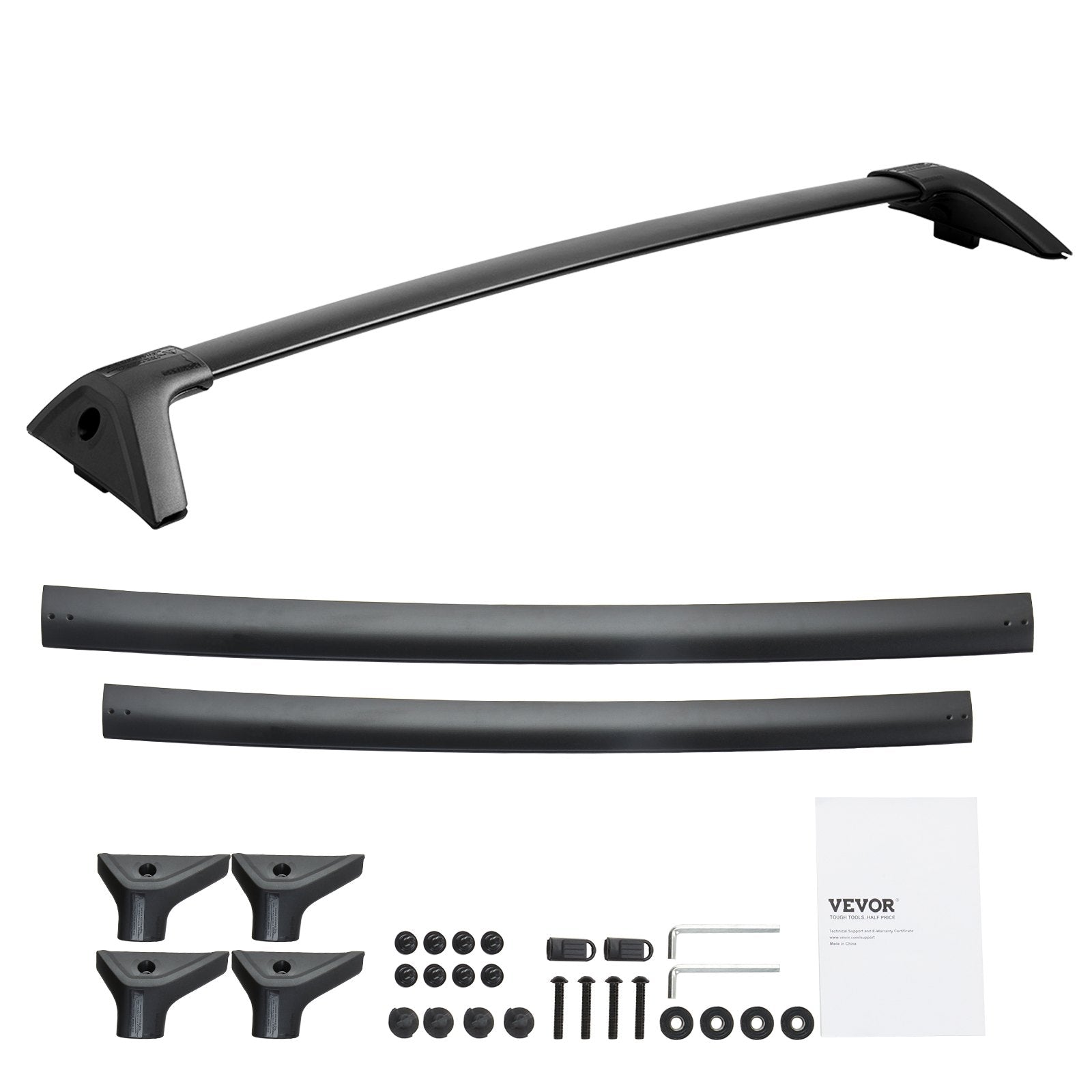 Cross Bar: VEVOR Roof Rack Cross Bars, Compatible with Toyota RAV4 2020-2023, 160lbs Load Capacity, Aluminum Anti-Rust Crossbars with Locks, Rooftop Cargo Bag Luggage Carrier (Not Fit for Adventure/TRD Off-Road)