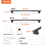 Cross Bar: VEVOR Roof Rack Crossbar for JEEP GRAND CHEROKEE 2011-2021 Aluminum with Lock