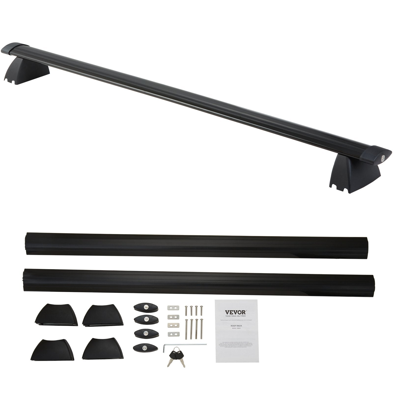 Cross Bar: VEVOR Roof Rack Crossbar for JEEP GRAND CHEROKEE 2011-2021 Aluminum with Lock