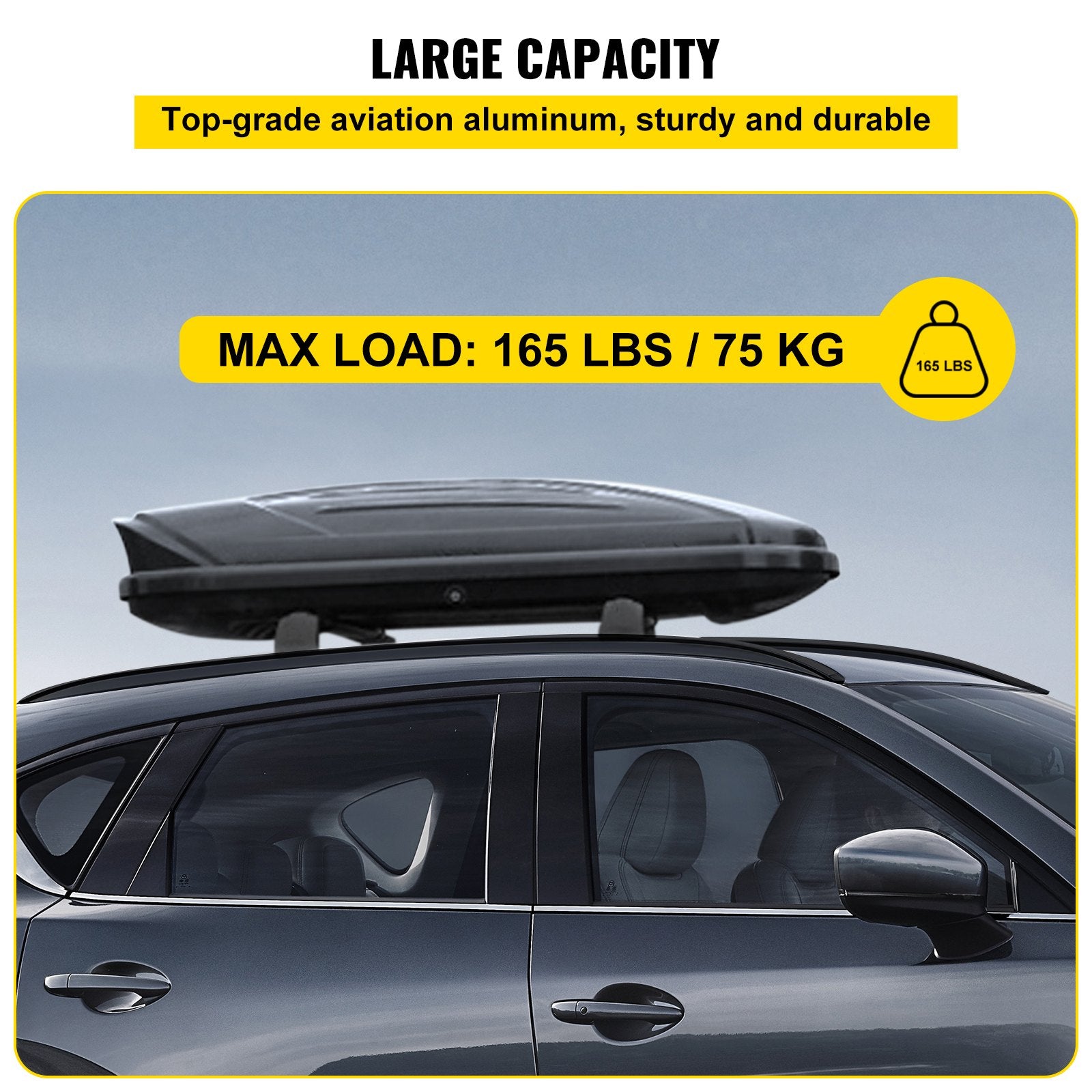 Cross Bar: VEVOR Roof Rack Compatible with Mazda CX-5 CX5 2017 2018 2019 2021 4PCS Roof Rack Rail Cross Bar Crossbar