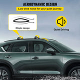 Cross Bar: VEVOR Roof Rack Compatible with Mazda CX-5 CX5 2017 2018 2019 2021 4PCS Roof Rack Rail Cross Bar Crossbar