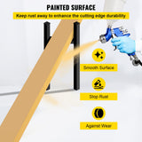 Saw Accessories: VEVOR Bucket Cutting Edge, 213x15x1.9 Bucket Edge, Weld-on and Bolt-on Advanced Cutting Edge, 16Mn Carbon-manganese Steel Loader Cutting Edge, Skid Steer Cutting Edge with Paint for Excavator and Load