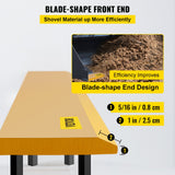 Saw Accessories: VEVOR Bucket Cutting Edge, 213x15x1.9 Bucket Edge, Weld-on and Bolt-on Advanced Cutting Edge, 16Mn Carbon-manganese Steel Loader Cutting Edge, Skid Steer Cutting Edge with Paint for Excavator and Load