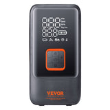 Basketball & Basketball Accessories: VEVOR Tire Inflator Portable Air Compressor, Dual-Cylinder & 12000mAh Rechargeable Air Pump, 30s Fast Inflation Tire Pump with Auto-Off, LCD Pressure Gauge for Car Motorcycle Bike Ball