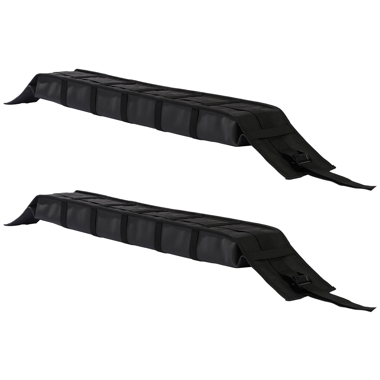 Boating Accessories: VEVOR Soft Roof Rack Pads 33in 176lbs Load Capacity for Kayak Canoe Surfboard Luggage