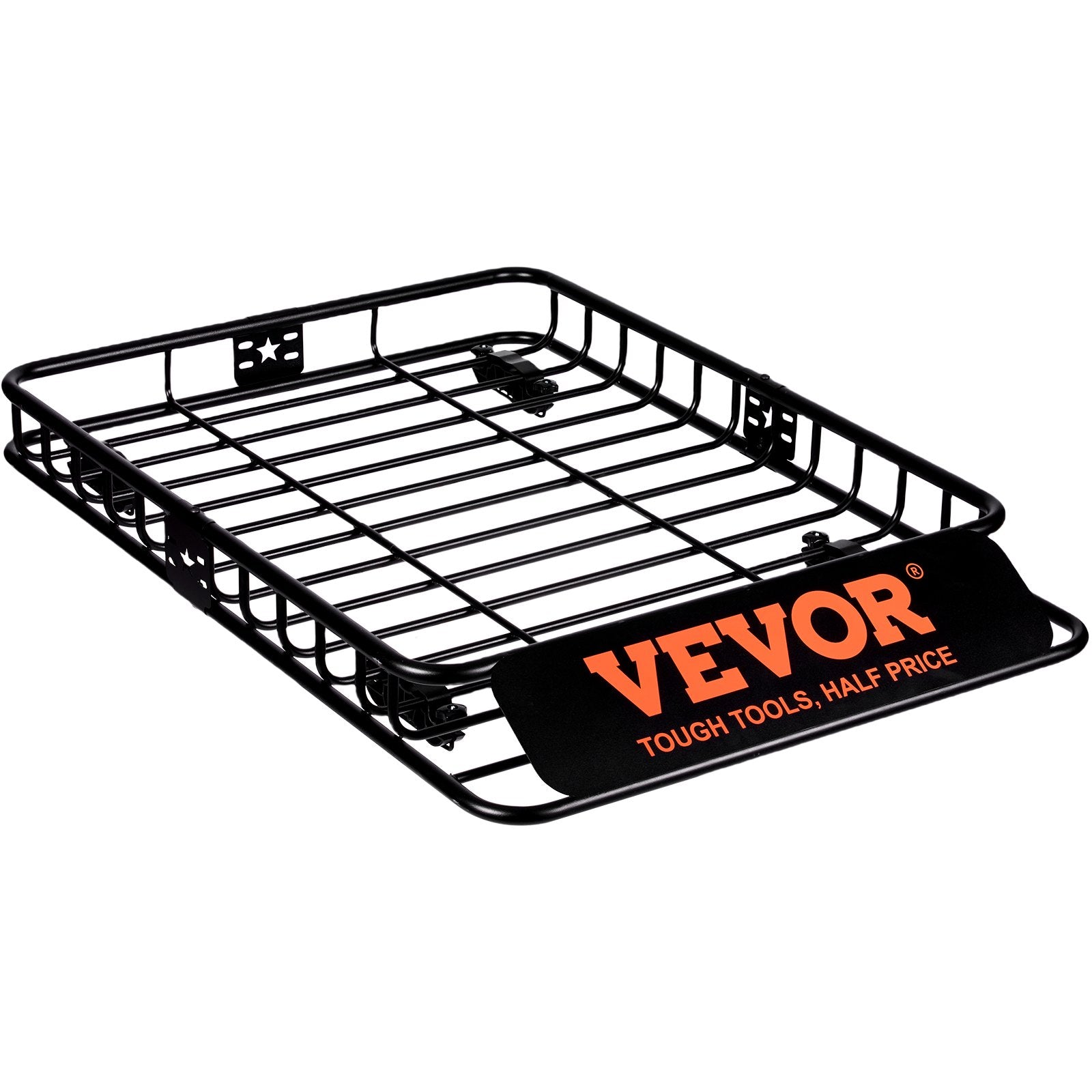 Clothing & Wardrobe Storage: VEVOR Roof Rack Cargo Basket 200 LBS Capacity 46"x36"x4.5" for SUV Truck Cars