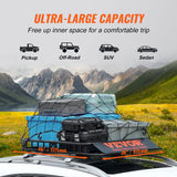 Clothing & Wardrobe Storage: VEVOR Roof Rack Cargo Basket 200 LBS Capacity 46"x36"x4.5" for SUV Truck Cars