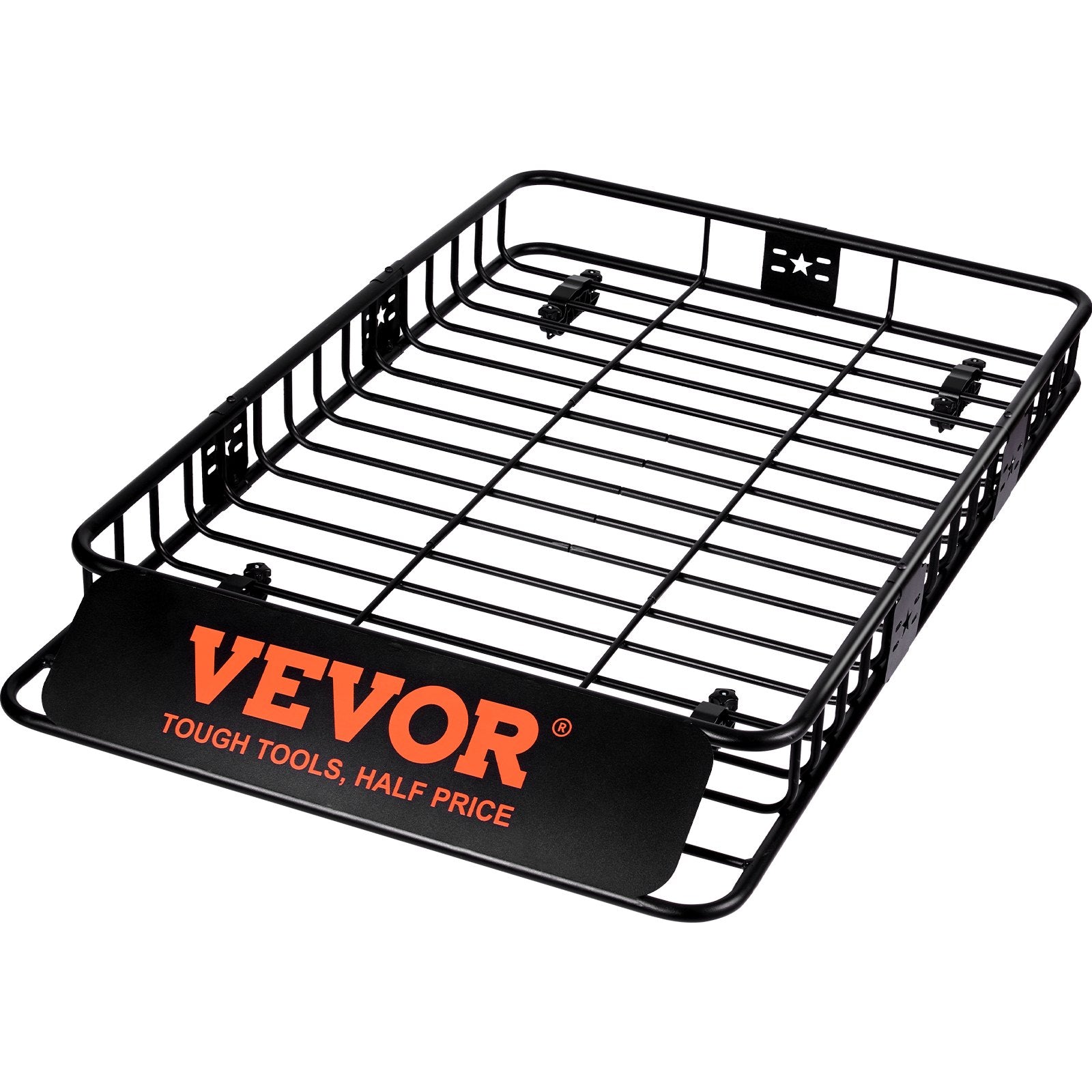 Automotive Parts: VEVOR Roof Rack Cargo Basket 200 LBS Capacity Extension 64"x39"x6" for SUV Truck
