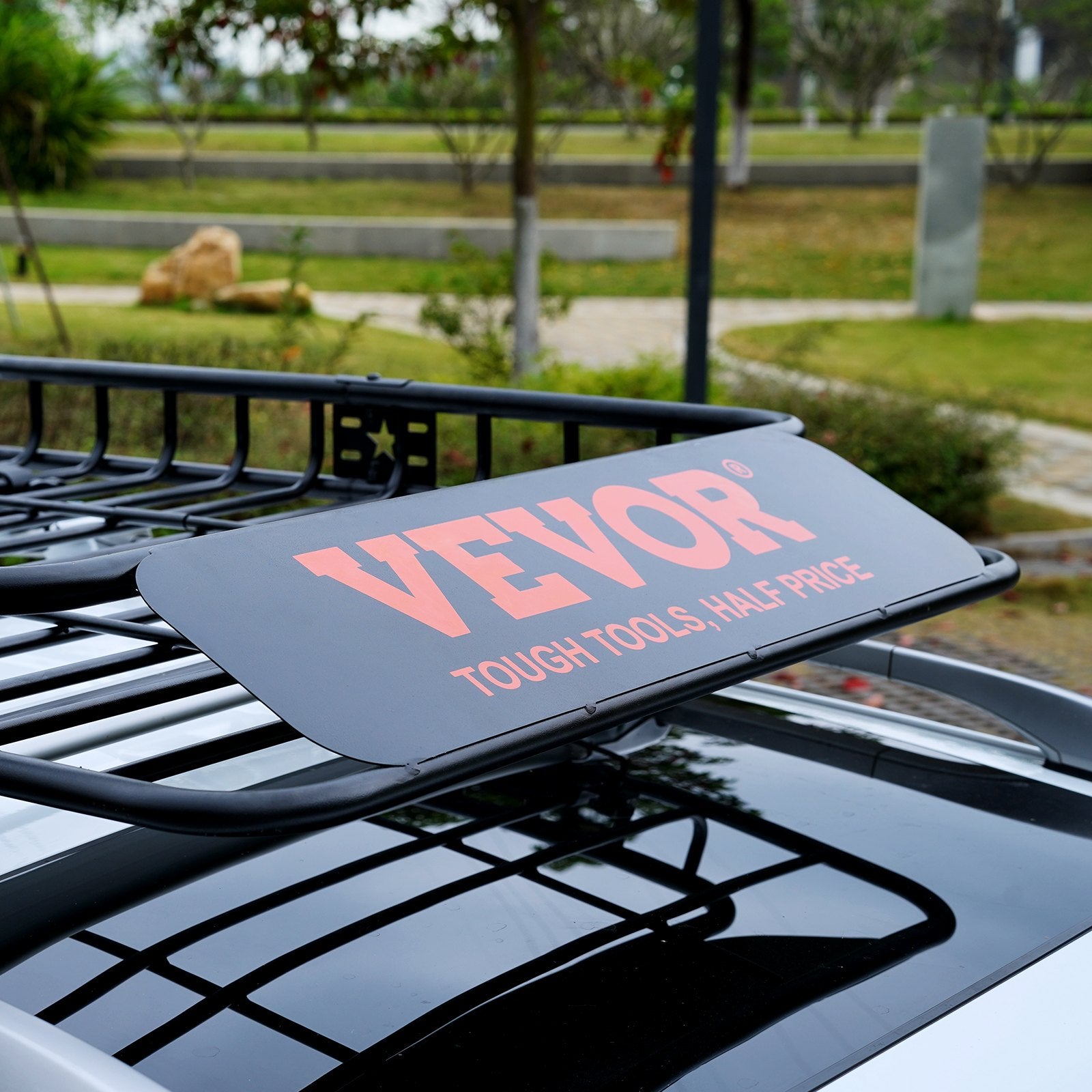 Automotive Parts: VEVOR Roof Rack Cargo Basket 200 LBS Capacity Extension 64"x39"x6" for SUV Truck
