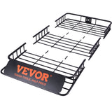 Automotive Parts: VEVOR Roof Rack Cargo Basket 200 LBS Capacity Extension 64"x39"x6" for SUV Truck