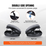 Automotive Decor: VEVOR Rooftop Cargo Carrier 340 L Luggage Storage Box ABS for SUVs Cars