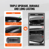 Caravan Accessories: VEVOR Rooftop Cargo Carrier 220 L Luggage Storage Box ABS for SUVs Cars
