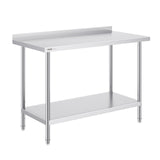 Basketball & Basketball Accessories: VEVOR 24 x 48 x 36 Inch Stainless Steel Work Table, Commercial Food Prep Worktable Heavy Duty Prep Worktable, Metal Work Table with Adjustable Height for Restaurant, Home and Hotel