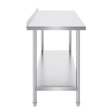 Basketball & Basketball Accessories: VEVOR 24 x 60 x 36 Inch Stainless Steel Work Table, Commercial Food Prep Worktable Heavy Duty Prep Worktable, Metal Work Table with Adjustable Height for Restaurant, Home and Hotel