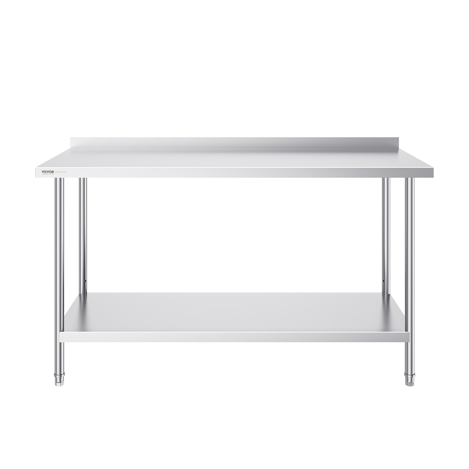 Basketball & Basketball Accessories: VEVOR 24 x 60 x 36 Inch Stainless Steel Work Table, Commercial Food Prep Worktable Heavy Duty Prep Worktable, Metal Work Table with Adjustable Height for Restaurant, Home and Hotel