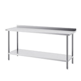 Basketball & Basketball Accessories: VEVOR 24 x 72 x 36 Inch Stainless Steel Work Table, Commercial Food Prep Worktable Heavy Duty Prep Worktable, Metal Work Table with Adjustable Height for Restaurant, Home and Hotel