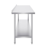 Basketball & Basketball Accessories: VEVOR 24 x 72 x 36 Inch Stainless Steel Work Table, Commercial Food Prep Worktable Heavy Duty Prep Worktable, Metal Work Table with Adjustable Height for Restaurant, Home and Hotel