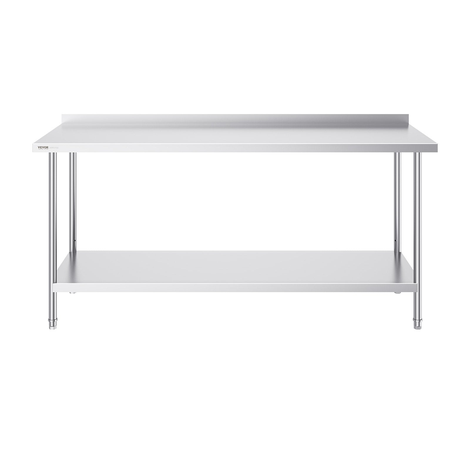 Basketball & Basketball Accessories: VEVOR 24 x 72 x 36 Inch Stainless Steel Work Table, Commercial Food Prep Worktable Heavy Duty Prep Worktable, Metal Work Table with Adjustable Height for Restaurant, Home and Hotel