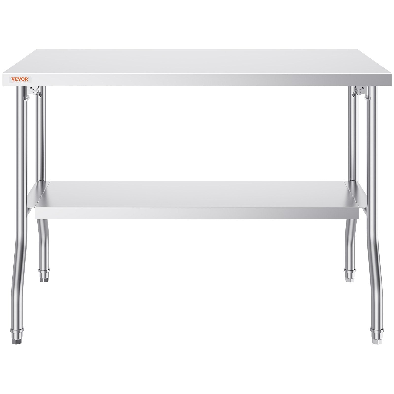 Audio Accessories: VEVOR Commercial Worktable Workstation Folding Commercial Prep Table 1220x610 mm