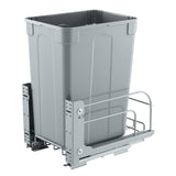 Kitchen & Bathroom DIY: VEVOR Pullout Trash Can for Kitchen Cabinets, Garbage Waste Recycling Bin, Under Mount Waste Container, with Heavy Duty Metal Soft Close Sliding System and Door Kit, for Sink, Under Counter