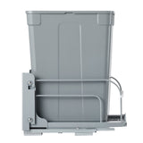Kitchen & Bathroom DIY: VEVOR Pullout Trash Can for Kitchen Cabinets, Garbage Waste Recycling Bin, Under Mount Waste Container, with Heavy Duty Metal Soft Close Sliding System and Door Kit, for Sink, Under Counter