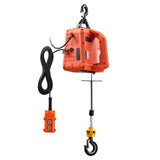 Beer Hampers: VEVOR 3-in-1 Electric Hoist Winch, 700 kg Capacity, 1500W Portable Power Winch Crane, 7.6 m Lifting Height, 5 m/min with Manual, Wired and Wireless Remote Control for Factory, Warehouss, Garage
