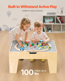 Basketball & Basketball Accessories: VEVOR Multi-Purpose Activity Play Table 290 Building Bricks & 30 PCS Accessories