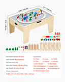 Basketball & Basketball Accessories: VEVOR Multi-Purpose Activity Play Table 290 Building Bricks & 30 PCS Accessories