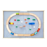 Basketball & Basketball Accessories: VEVOR Multi-Purpose Activity Play Table 290 Building Bricks & 30 PCS Accessories