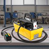 Air Pumps: VEVOR 10,000PSI Air Hydraulic Pump, 2.3 L Reservoir, NPT 3/8 In Oil Outlet, NPT 1/4 In Inlet, Air Actuated Foot Pump with Remote Control Actuator, for Automobile Frame Machine & Hydraulic Press