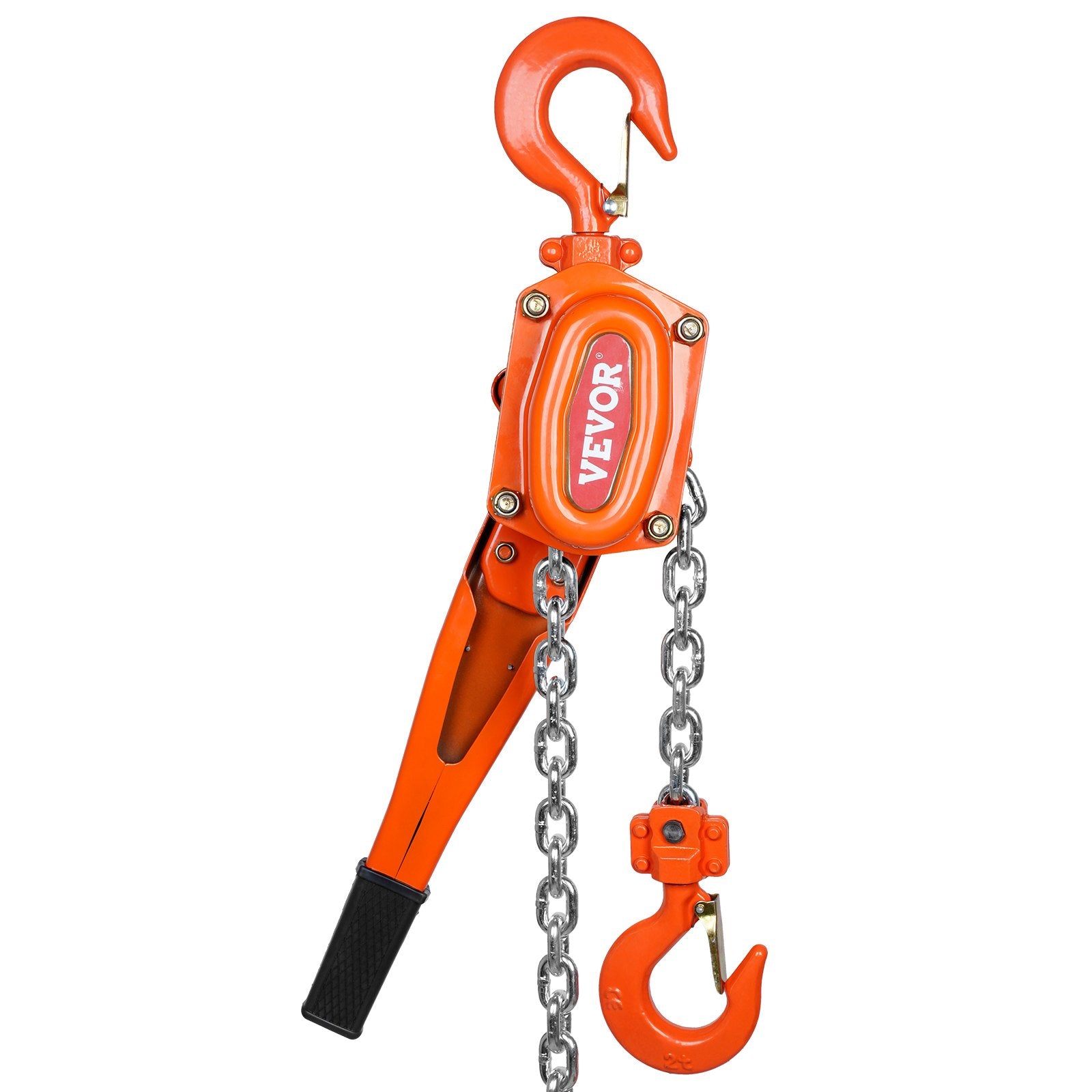 Lifts & Hoists: VEVOR Manual Lever Chain Hoist, 1-1/2 Ton 3300 lbs Capacity 10 FT Come Along, G80 Galvanized Carbon Steel with Weston Double-Pawl Brake,Auto Chain Leading & 360° Rotation Hook, for Garage Factory Dock