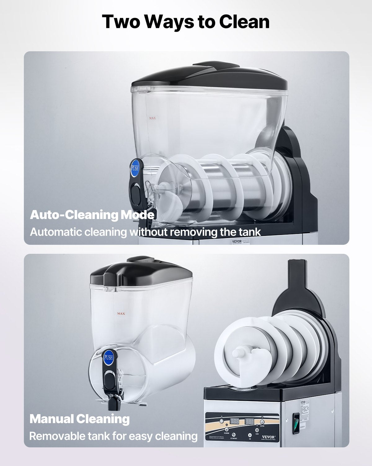 Commercial Slushy Machine 15L Margarita Smoothie Frozen Drink Maker