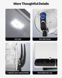 Food Storage: VEVOR Commercial Frozen Drink Maker, 15Lx2 Double Tank Slushy Machine, 120 Cups Stainless Steel Margarita Smoothie Frozen Drink Machine, Slushie Maker for Home Party Restaurants Cafe Bars
