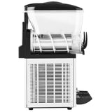 Food Storage: VEVOR Commercial Frozen Drink Maker, 15Lx2 Double Tank Slushy Machine, 120 Cups Stainless Steel Margarita Smoothie Frozen Drink Machine, Slushie Maker for Home Party Restaurants Cafe Bars