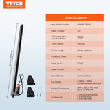 Animal Traps: VEVOR Linear Actuator 12V, 20 Inch High Speed 0.55"/s Linear Actuator, 220lbs/1000N Linear Motion Actuator with Mounting Bracket and IP54 Protection