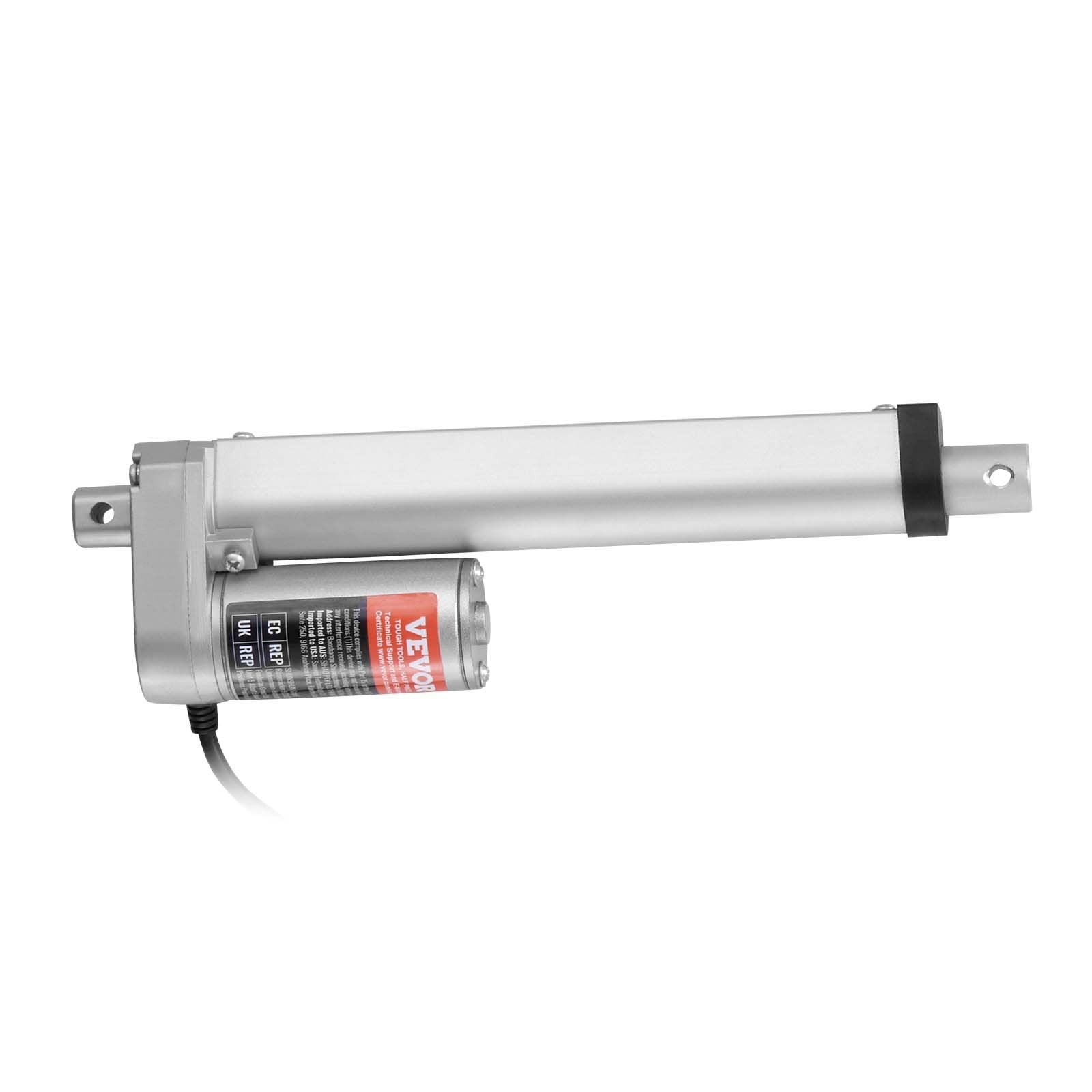 Fuel & Exhaust: VEVOR Linear Actuator 12V 6Inch 0.55"/s High Speed 220lbs/1000N IP54 Protection