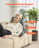 Pillows: VEVOR Reading Pillow Standard Size Bed Pillow with Shredded Memory Foam Washable
