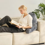 Pillows: VEVOR Reading Pillow Standard Size Bed Pillow with Shredded Memory Foam Washable