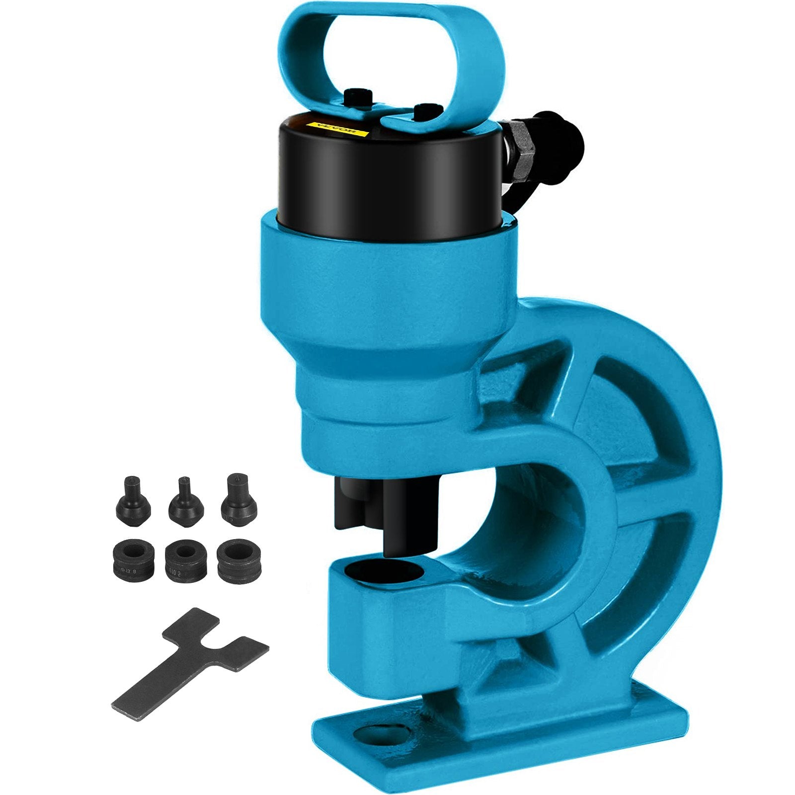 Building Materials: VEVOR CH-60 Hydraulic Hole Punching Tool 31T Hole Digger Force Puncher Smooth Hole Puncher for Iron Plate Copper Bar Aluminum Stainless Steel