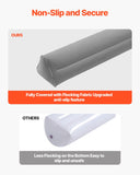 Restraints: VEVOR Bed Bumper for Toddlers, 47.4-inch Inflatable Bed Guard Rail with Hand Pump, Non-Slip Flocking Toddler Bedrail Bumper for Twin, Full, Queen & King Beds, Lightweight and Portable (2 Packs)