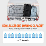 Cleaning & Care: VEVOR 49.4 x 22.4 x 7.1 in Hitch Cargo Carrier, 500lb Capacity Trailer Hitch Mount Aluminum Cargo Basket, Luggage Carrier Rack Fits 2" Hitch Receiver for SUV Truck Pickup Camping
